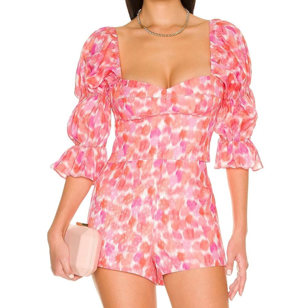 Amanda Uprichard Antoinette Top Rosato - Picture 10 of 10